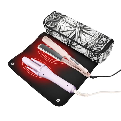 Bolsa de Viaje 2-en-1 para Planchas y Rizadores de Pelo miniatura 2