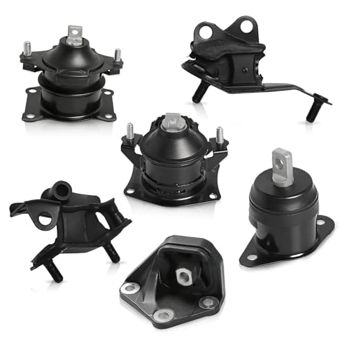 Image of ENA Engine Motor and Trans Mount Set of 6 Compatible with Honda 2003 2004 2005 2006 2007 Accord 2.4L Automatic Trans Replacement for A4526HY A4517 A4516 A4510 A4509 A4542