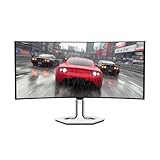 Lenovo Legion Pro 34Wd-10 Curved Gaming Monitor – 34' Wqhd Oled – 240Hz – Amd Freesync™ Premiumpro – Hdr Tb400 – 0.03Ms Mprt – Kvm, Usb-C, Hdmi 2.1, Dp 1.4 – Ergonomic Tilt Stand – Raven Black