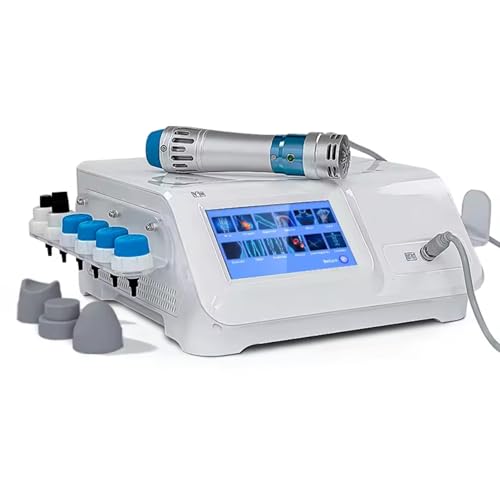 Máquina de Terapia de Ondas de Choque ED Profesional Masajeador con 10 Cabezales de Masaje para tratamiento, alivio del dolor, modelado corporal y tratamiento de la disfunción eréctil ED