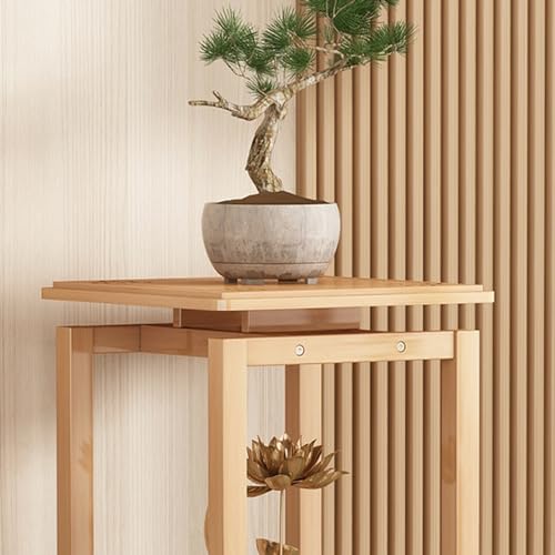 Support de pot de fleurs carré anti-encombrement 17,72 pouces d'angle
