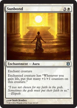 Magic The Gathering - Sunbond (28/165) - Born of The Gods