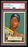 1952 Topps # 311 Mickey Mantle New York Yankees (Baseball Card) PSA PSA 4.00 Yankees