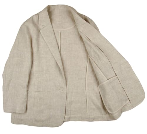 Veste en lin pour dîner décontracté et smoking d'été chic