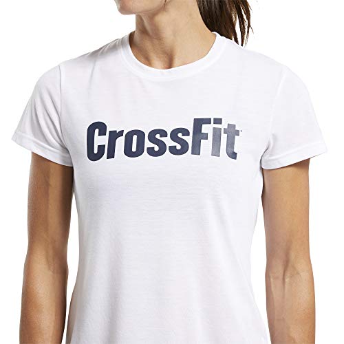 Reebok Crossfit Read Tee, White, XL