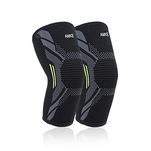 AMKE Sports Elbow Protector, Elbow Support Compression Support (Pair) - Elbow Protector is