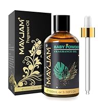 MAYJAM Babypuderöl 100ml, Premium Duftöl für ätherische Öle Diffusor, Aromatherapie, Haus, Ölbrenner