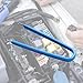 Generic Fuse Puller, Glass Fuse Puller, Stable Performance, Fuse Extractor, Professional Accessory Removal Tool for Au, Blue, 10.4cm