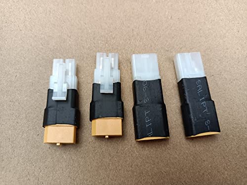 Adaptador de conector XT60 a Big-Tamiya pack 4 piezas miniatura 4