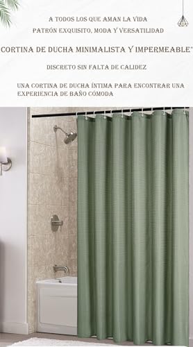 Lista de Cortinas para baño de plastico comprados en linea. 20 Imagen adicional