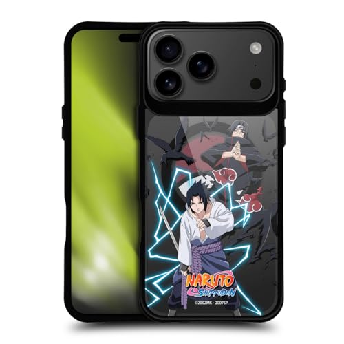 Coque iPhone 17 Pro Max Antichoc Naruto Sasuke Itachi MagSafe