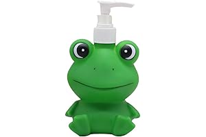 Vibrant Frog Soap Dispenser for Kids