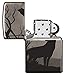 Zippo Howling Wolves 360° Design Black Ice Pocket Lighter