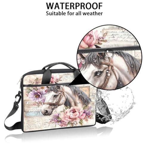 Bolso para portátil con diseño Floral Peony para 15 pulgadas miniatura 3