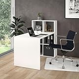 Zoom IMG-1 vicco scrivania con ripiani emir Zoom IMG-1 vicco scrivania con ripiani emir