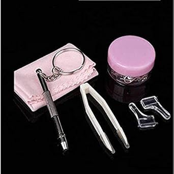 Diy Crafts 12905 8992 Sunglasses/Spectacles Repair Screws and Screwdriver Set, Multicolor