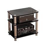 ✔【Support multimédia AV à 4 niveaux】: Support multimédia multifonctionnel, peut être utilisé comme tour audio vidéo, support multimédia, meuble stéréo et support de console de jeu. Il est parfait for ranger les décodeurs TV par câble, les lecteurs DVD, les récepteurs home cinéma, les consoles de jeux, les équipements de haut-parleurs stéréo et autres composants AV.