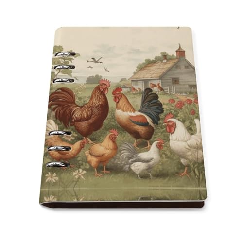Cuaderno A5 de hojas sueltas para organizar tus recetas y diarios de campo