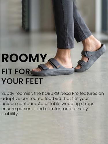 Image of KOBURG Nexa Pro Sandals for Men| Durable| Lightweight| Daily|Stylish l Comfortable|Antiskid|Easy to Clean Sandals| Extra Soft Slide|EVA Sole KS-264