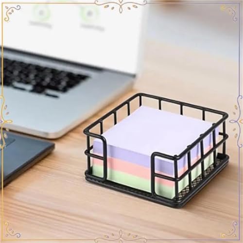 Support de notes adhésives en métal lot de 4 pour bureau