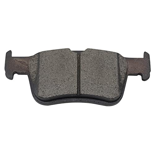 Image of TRQ Rear Brake Pad and Rotor Set Ceramic Coated Rotors Compatible with 2018-2020 Honda Accord