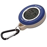 Multifunktions Höhenmesser mit Barometer, Kompass, Wetter, Temperatur und Zeit.
