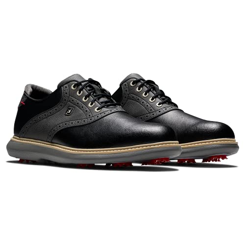 Golfschuh Herren FootJoy Fj Traditionen in Schwarz