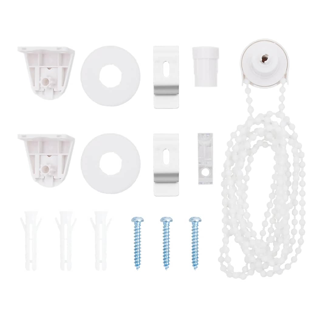 Store Enrouleur de Douche avec Cassette Motif crustacés en PEVA Largeur Tissu 106 cm Hauteur 240 cm avec Accessoires Montage sécurité Enfant pour Salle de Bain intimité Protection Solaire