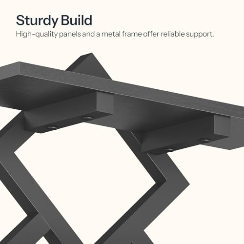 Image of HOOBRO 15 inch Floating Shelves for Wall, Set of 2 Wall Shelf, 2-Tier Hanging Shelves, Wall Mounted Storage Shelf, Display Rack, for Living Room Bedroom Kitchen Bathroom, Black BB14BJP201