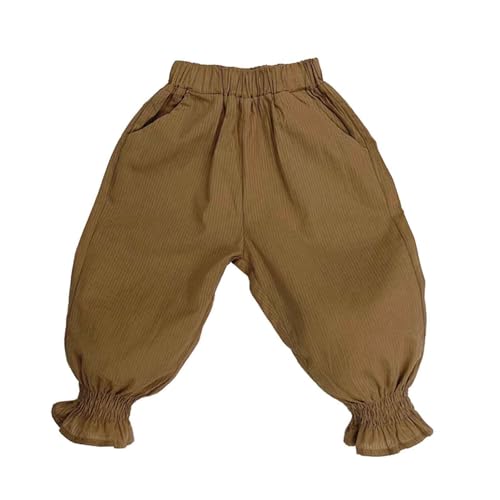Boys Casual Trousers for Daily Use Comfortable Elastic Waist Summer Pants for Kids Outdoor Activities