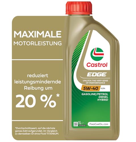 Castrol EDGE 5W-40 A3/B4 Motoröl, 1L Castrol EDGE 5W-40 A3/B4 Motoröl, 1L