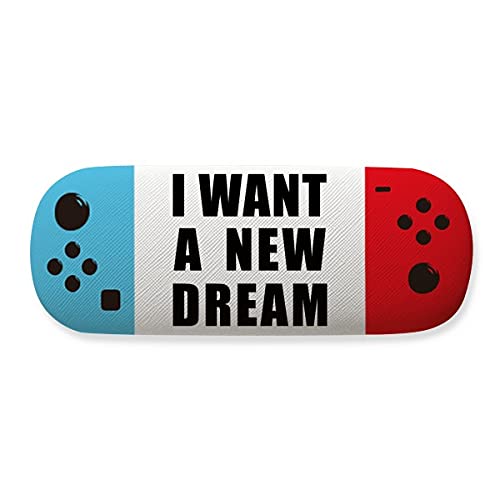 Étui à lunettes I Want A New Dream pour lunettes de vue et solaires unisexes