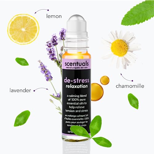 Essential Oil Blend Roll On, Lavender Essential Oil, Chamomile, Neroli & Lemon Essential Oils, 100% Pure, Aromatherapy (9 ml | 0.3 oz) - Image 3
