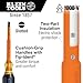 Klein Tools 612-4-INS Insulated 1/8-Inch Slotted Screwdriver, 4-Inch, Made in USA