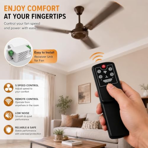homnest Store homnest Universal Ceiling Fan Remote Control Kit - Image 6