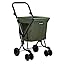 Carro De Compra Plegable Playmarket Go Four - 43 Litros, Ruedas Convertibles (4 A 2), Capacidad 30 Kg