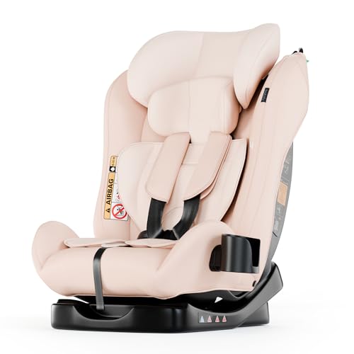 Babify Silla Coche Bebe, Sillita Coche grupo 0 1 2 3 para Niños de 40-150 cm, Asiento de Coche de Viaje Ajustable 3 en 1, Asiento de Coche Portátil Cómodo y Duradero para Bebés y Niños