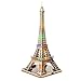 Ybzx Modelo de la Torre Eiffel, construcción en 3D, Rompecabezas Tridimensional, ensamblaje de decoración, Juguetes educativos, colección Conmemorativa de Viaje