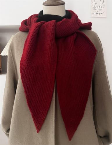 Women's Retro Hooded Shawl Wraps Casual Knitted Scraf Crochet Pullover Lightweight Warm Cape Neckwarmer4