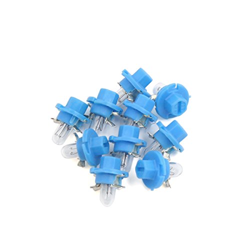 uxcell 10Pcs B8.4 Luz Indicadora Tablero Carro 12V 1.1W miniatura 1