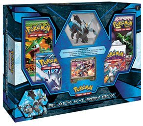 Pokemon Black Kyurem Box w/ Figure, Foil & 4 Black & White Series Booster Packs!