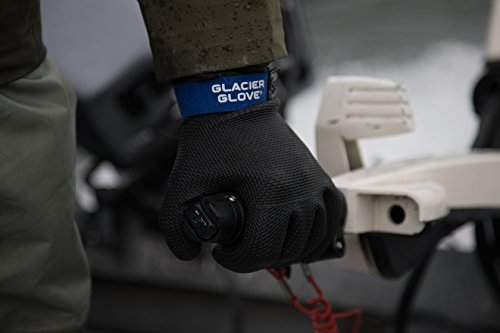 Glacier Glove Kenai Waterproof Glove, Black, Large - Thumbnail 6