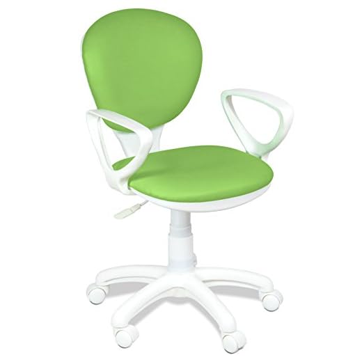 Alex Daisy Candy Study Chair - Green