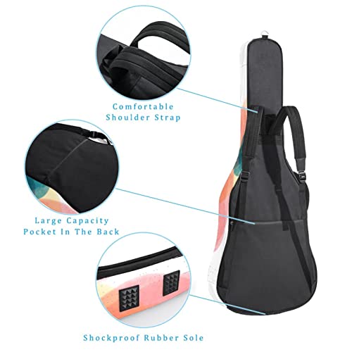 Housse de protection épaisse en éponge imperméable pour guitare acoustique, électrique, basse, guitare classique… - Les Beatles, Paul McCartney, John Lennon, RIngo Starr, George Harrison Housse de protection épaisse en éponge imperméable pour guitare acoustique, électrique, basse, guitare classique… – Image 4