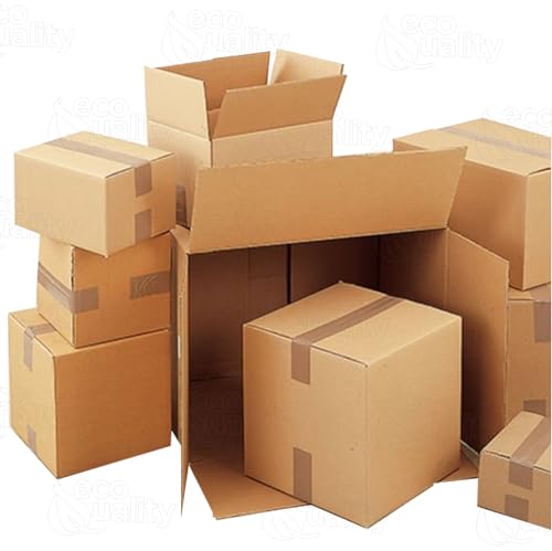 24x24x24 Moving & Shipping Boxes, Extra Strength, Heavy-Duty Corrugated Cardboard Boxes for Packing, Storage, Shipping (5)