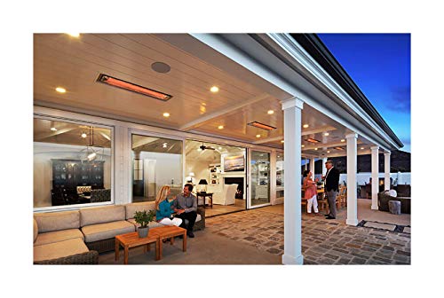 Infratech 61.25" Stainless Steel Electric Heater Flush Mount Frame #TOP3