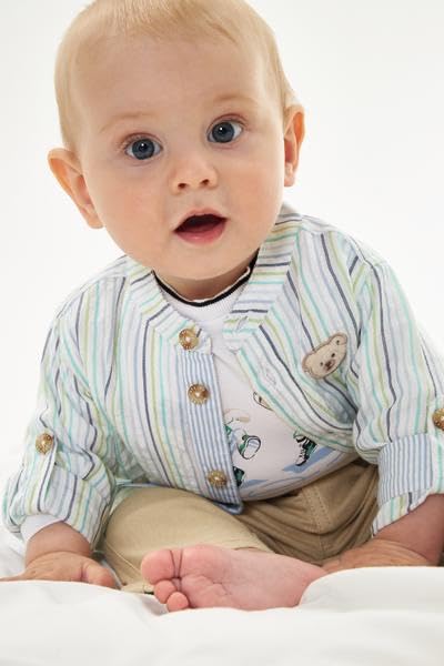 Steiff Baby - Jungen T-Shirt Langarm T-Shirt Langarm
