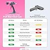 Chandler Tool Full Size Hot Glue Gun And Sticks Set for Crafts and DIY Pistola De Silicona Caliente Inalambrica Complete Heavy Duty Hot Glue Gun Kit With 10 Jumbo Glue Sticks (Pink/Grey) #3