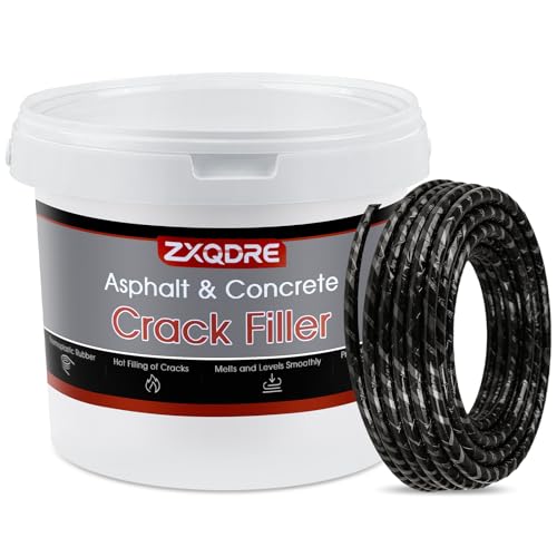 ZXQDRE Asphalt Crack Filler Stix 100 FT for Driveway & Blacktop Repair