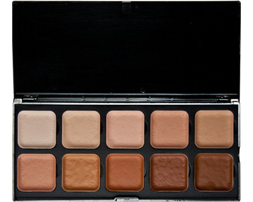 European Body Art Encore Alcohol Activated Makeup Palette, SKT Light to Dark